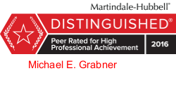 Martindale-Hubbell, Peer Review Rated, Distinguished